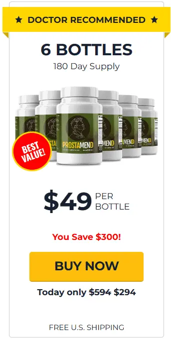 ProstaMend 180-Day Supply Bottle – Buy Now image linking to official vendor website